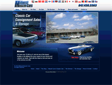 Tablet Screenshot of midwestmusclecars.com